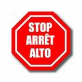 Ergomat 16in OCTAGON SIGNS - Stop, Arret, Alto DSV-SIGN 256 #0008 -UEN